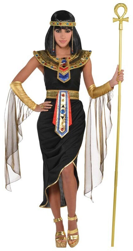 Amscan Egyptian Teje ladies costume black/gold