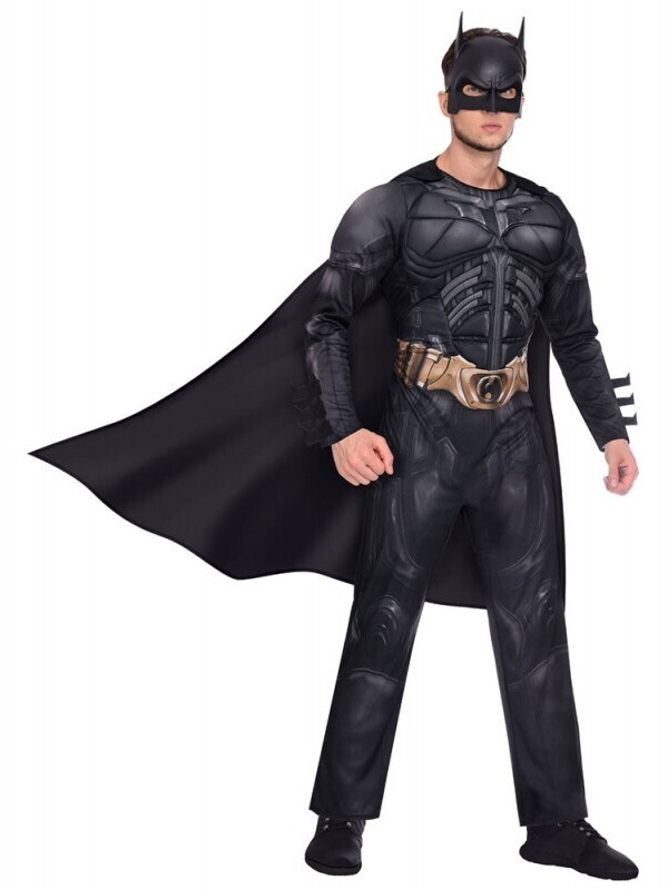 Amscan Batman Dark Knight Rises men's costume black