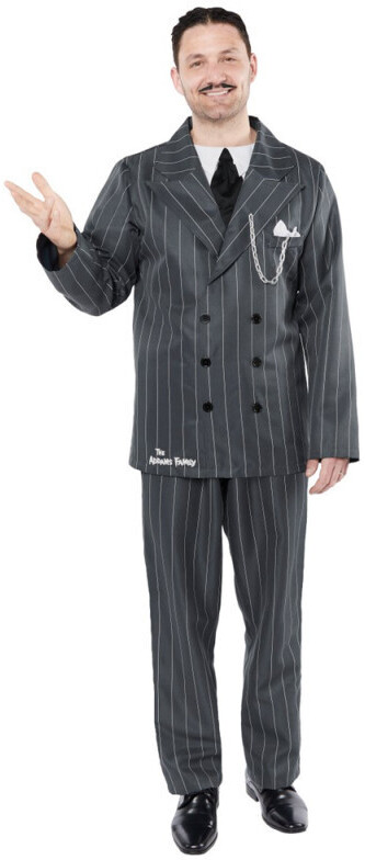 Amscan Gomez Addams Family costume for men gray