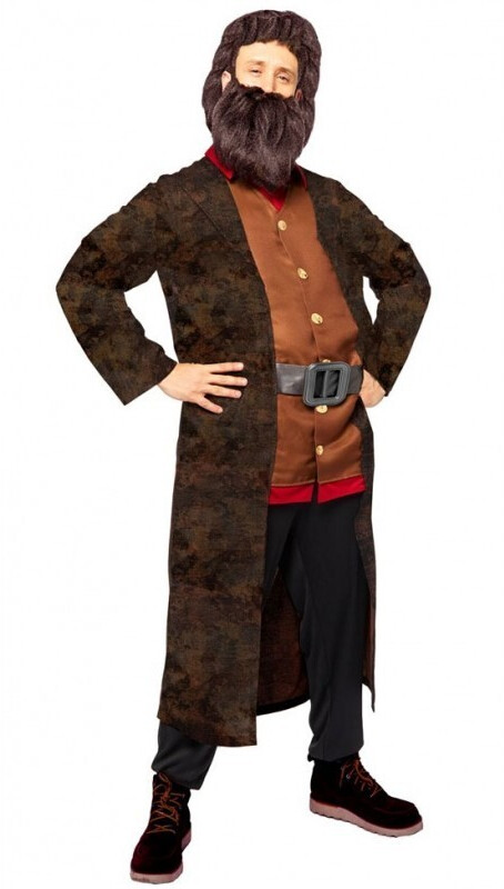 Amscan Hagrid costume for men brown