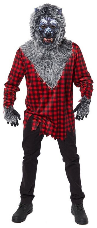 Amscan Werwolf-Kostüm Für Jungen – Inkl. Oberteil, Hose & Maske – Aus Recycelbarem Material – Für Halloween & Mottopartys