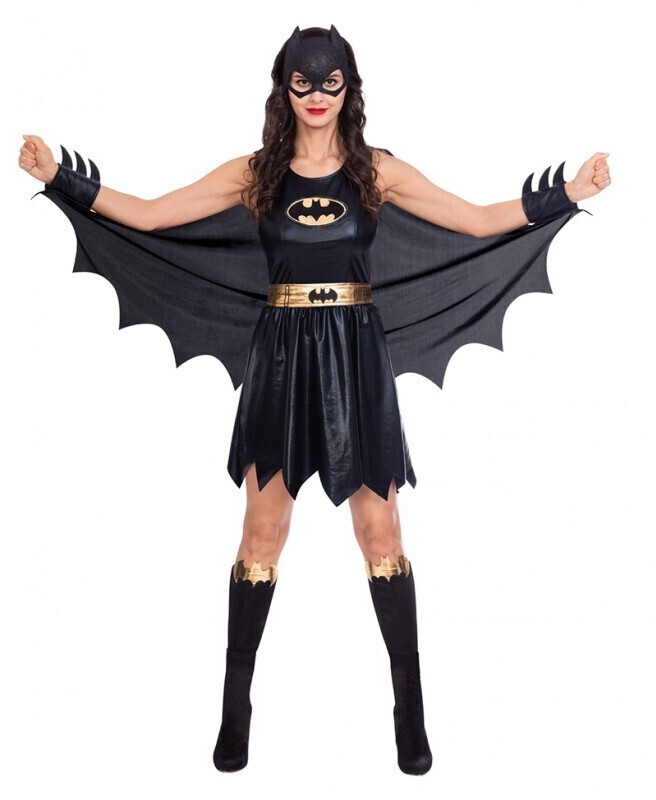 Amscan License Batgirl costume black