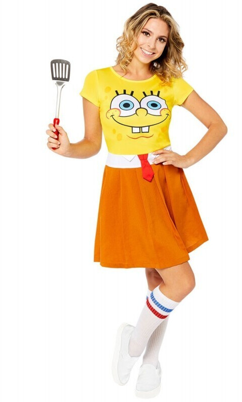 Amscan Spongebob Squarepants costume for women yellow/orange