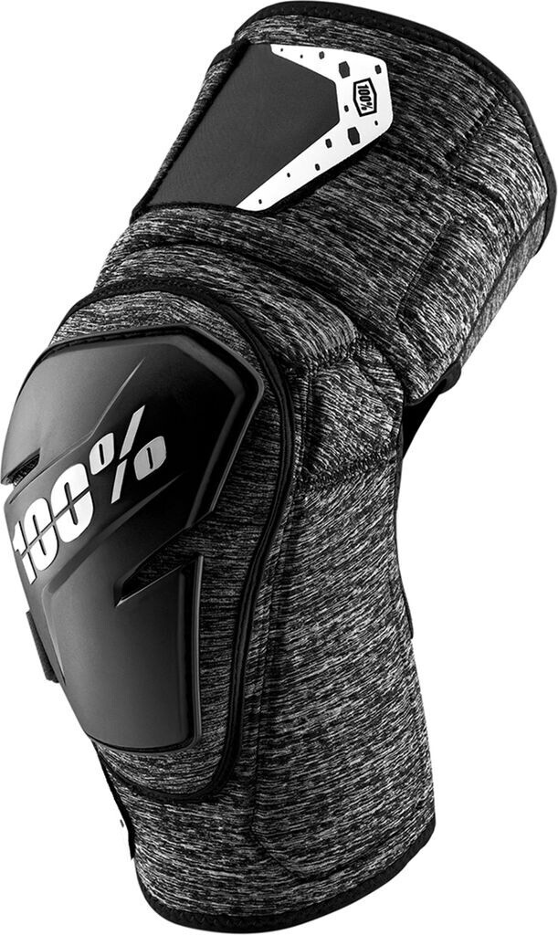 100% Fortis Bike kneeprotectors black/grau