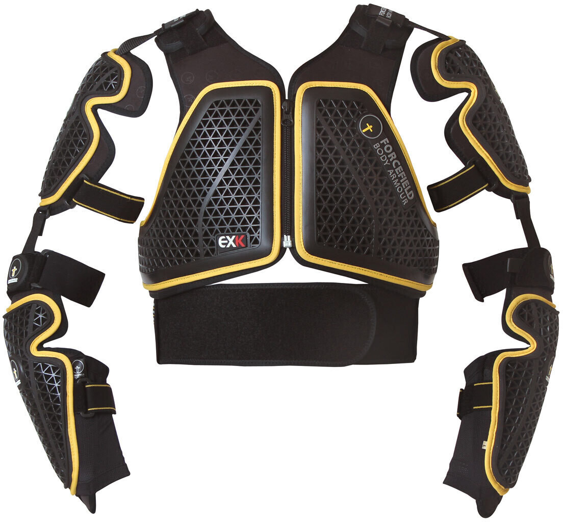 Forcefield Body Armour EX-K Hardness Adventure protector black/yellow