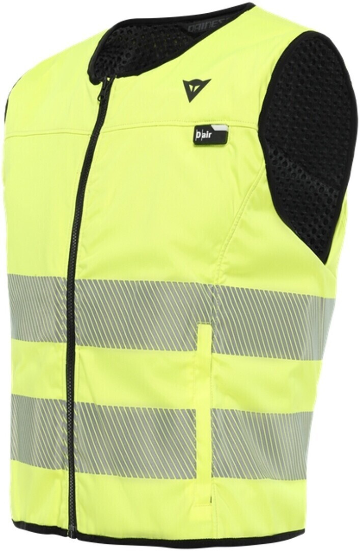 Photos - Motorcycle Clothing Dainese Smart D-Air Hi-Vis Airbag Vest yellow 