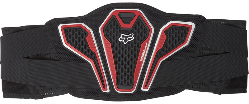 Fox Titan Sport kidney belt black/red