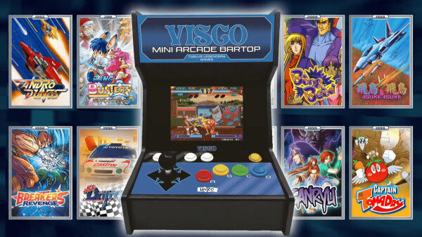 Unico USA VISCO Mini Arcade Bartop, Bild 3