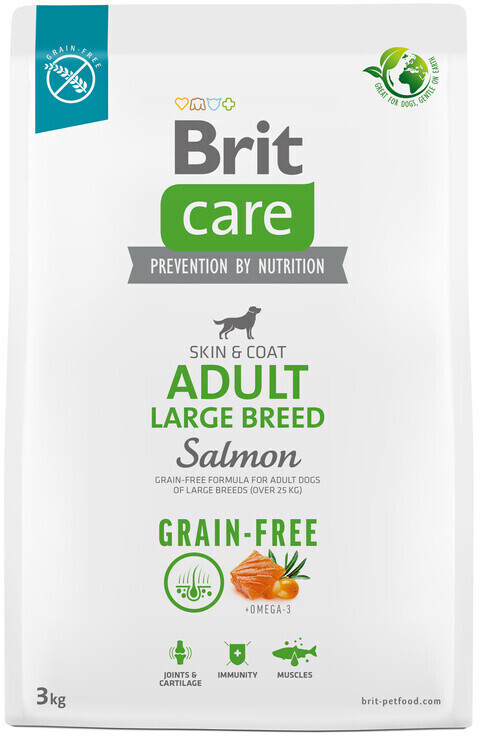 Brit Croquettes pour chien dry food Salmon 3kg