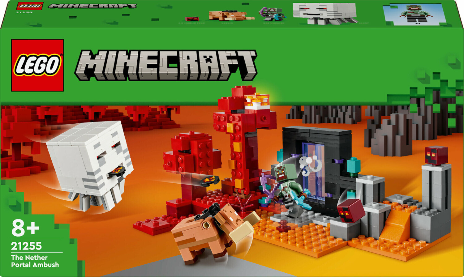 The nether portal lego on sale
