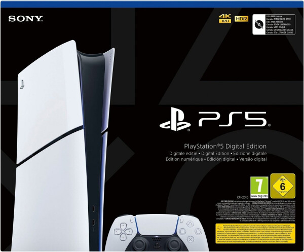 Sony PlayStation 5 Slim (PS5 Slim) Digital Edition Standard Edition, Bild 11