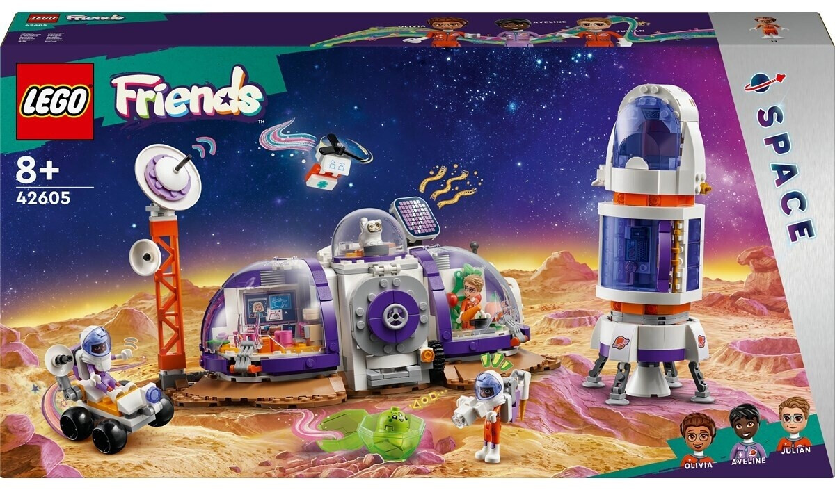 LEGO Friends - La station spatiale martienne et la fusée (42605)