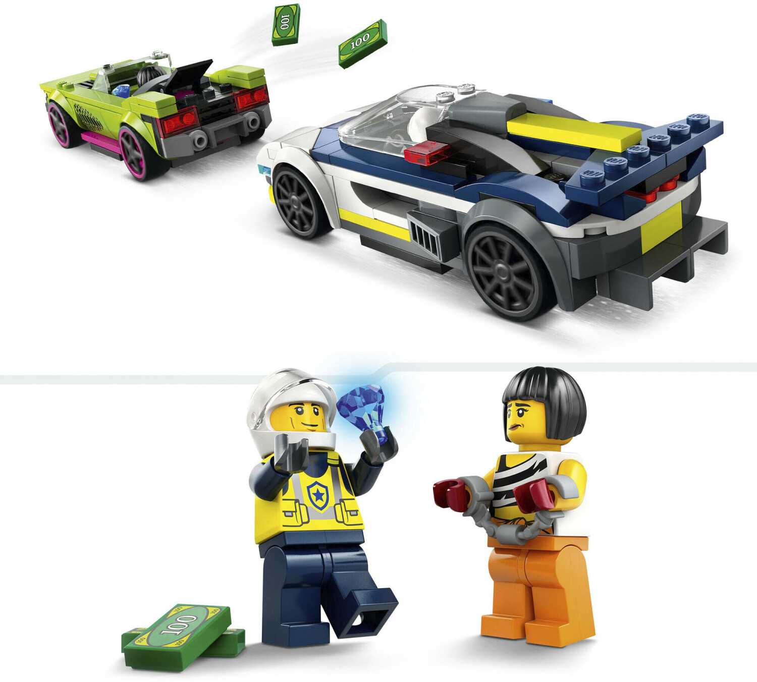 LEGO City 60319 Le Sauvetage des Pompiers et la Course-Poursuite