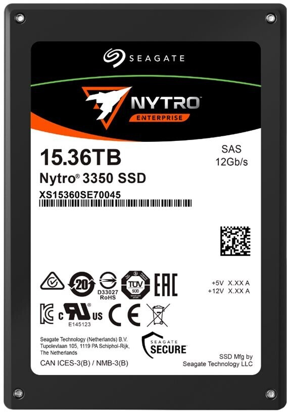 Seagate Nytro 3350 15.36TB