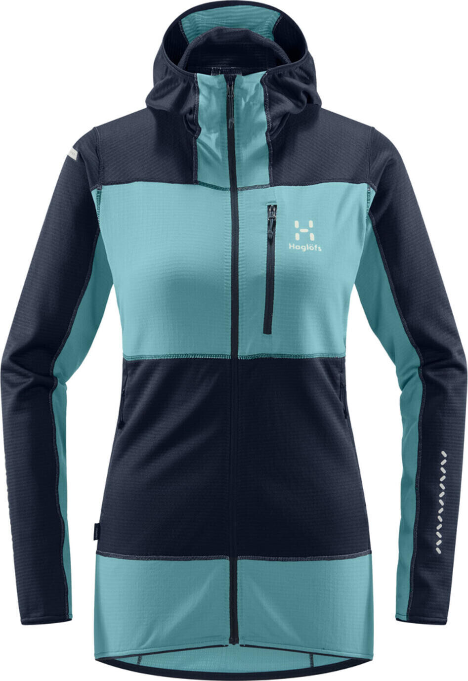 Haglöfs L.I.M Mid Fast Hood Women (605367) tarn blue/frost blue