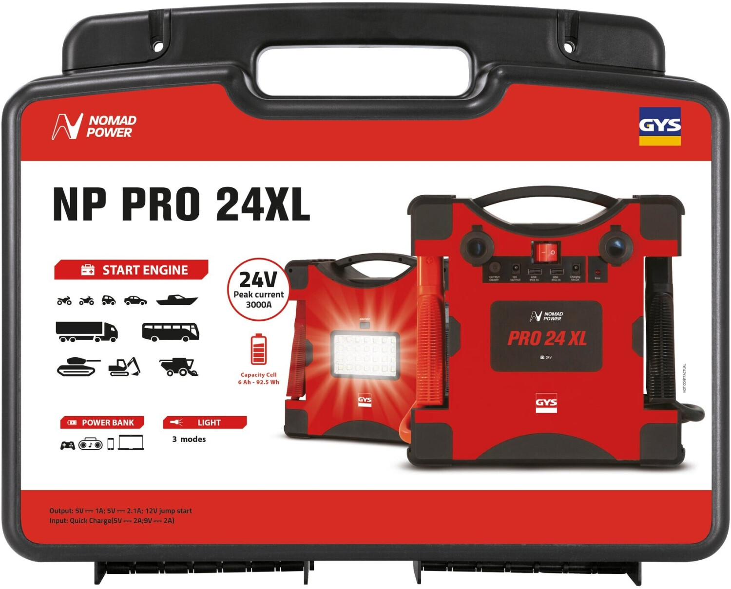 GYS Lithium Booster NOMAD POWER PRO 24 XL ab € 702,31