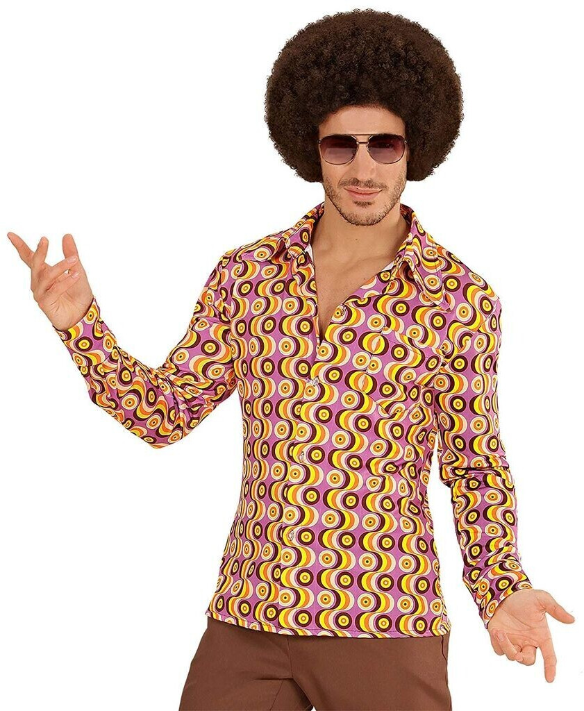 Widmann 70s disco shirt Jonny men colorful