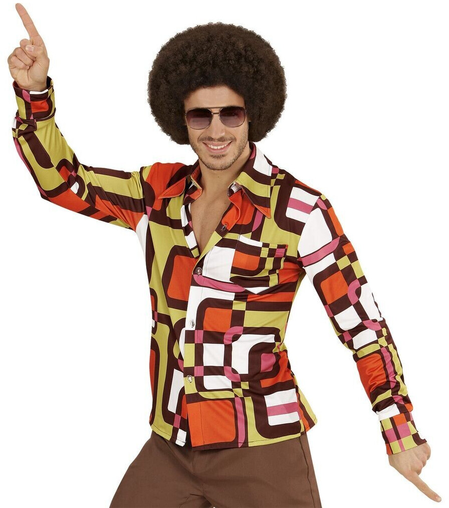 Widmann 70s disco shirt Roy men colorful