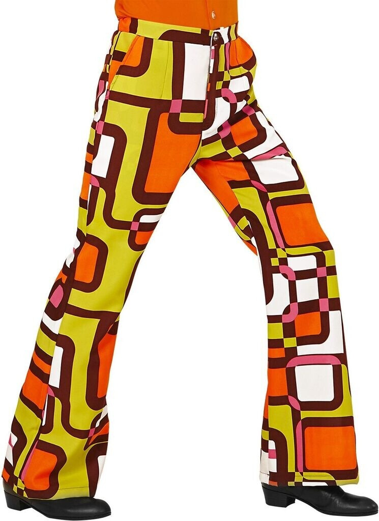 Widmann 70s flared trousers Luke men colorful