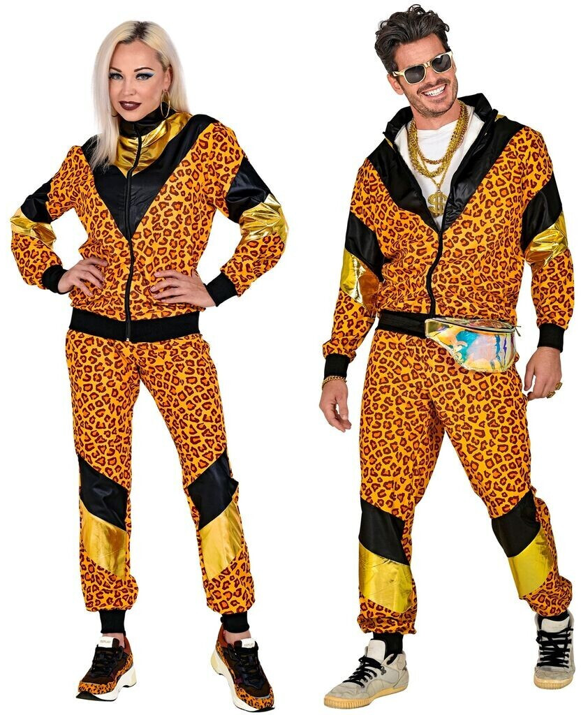 Widmann 80s leo tracksuit for adults orange