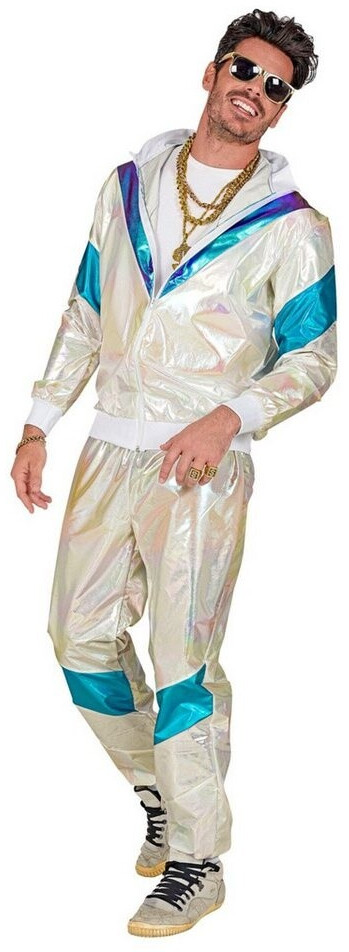 Widmann 80s tracksuit holographic silver