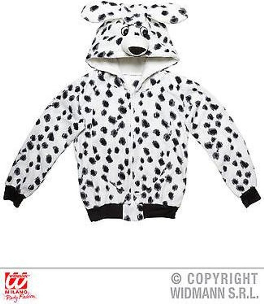 Widmann Dalmatian jacket plush costume colorful