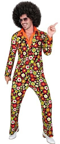 Widmann Flower Power Vintage Party Suit Men colorful