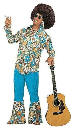 Widmann Hippie Jimmy costume men colorful