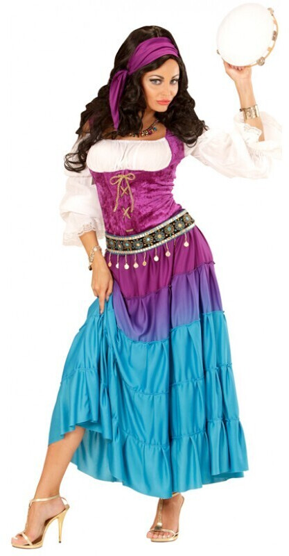 Widmann Magda clairvoyant costume purple