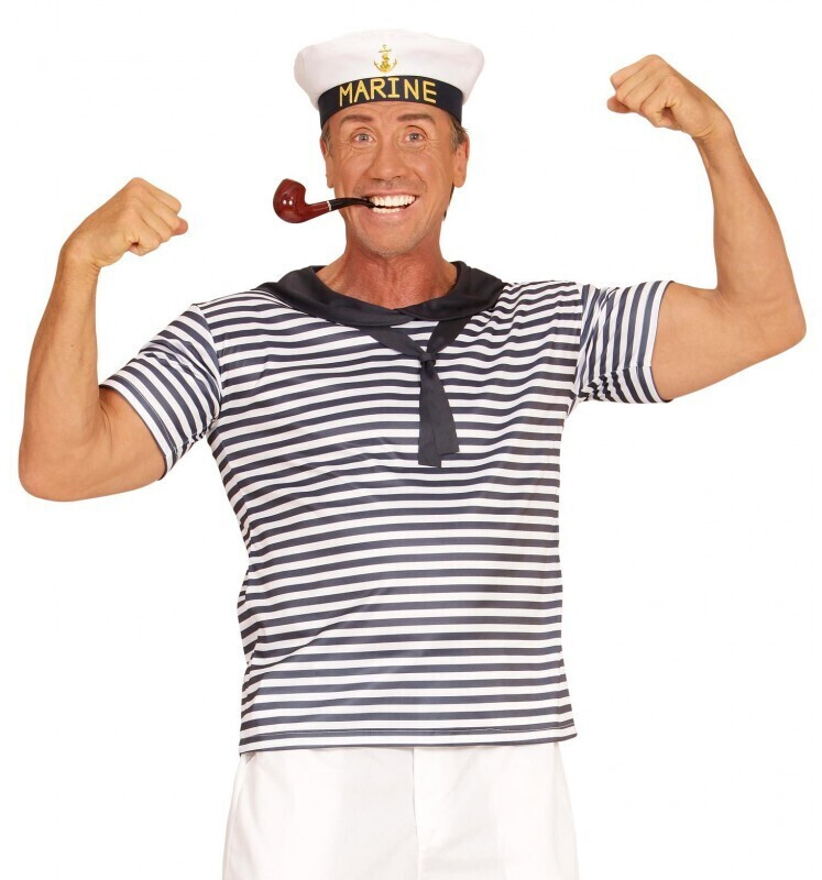 Widmann Navy costume set blue/white
