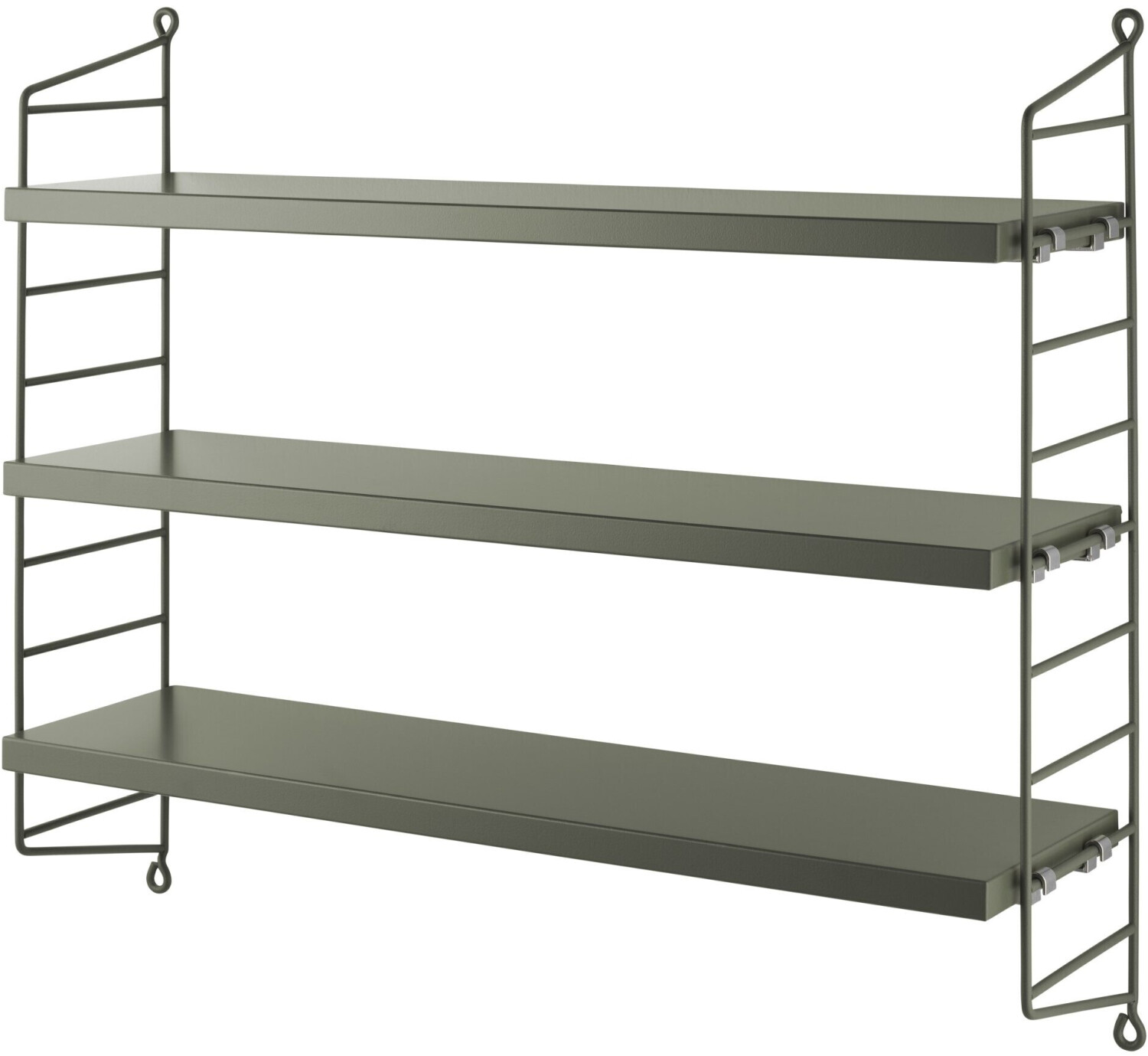 String Pocket wall shelf sage