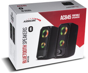 Haut-parleurs Enceinte d'ordinateur portable 10W Audiocore AC845 noir  Bluetooth 4.2 Commande tactile - Cdiscount Informatique