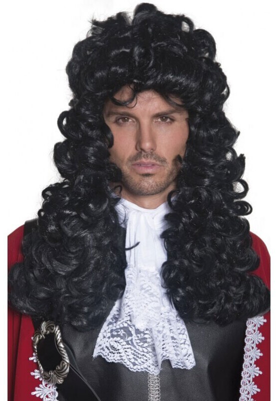 Smiffy's Black Captain Pirate Wig black