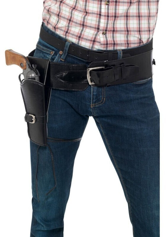 Smiffy s Edler Cowboy Pistolen Holster schwarz ab 9 94 Preisvergleich bei idealo