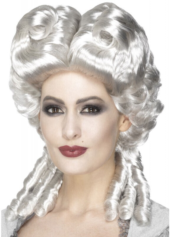Smiffy's Marie Antonella baroque wig white