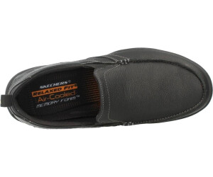 Skechers harper forde dark brown on sale