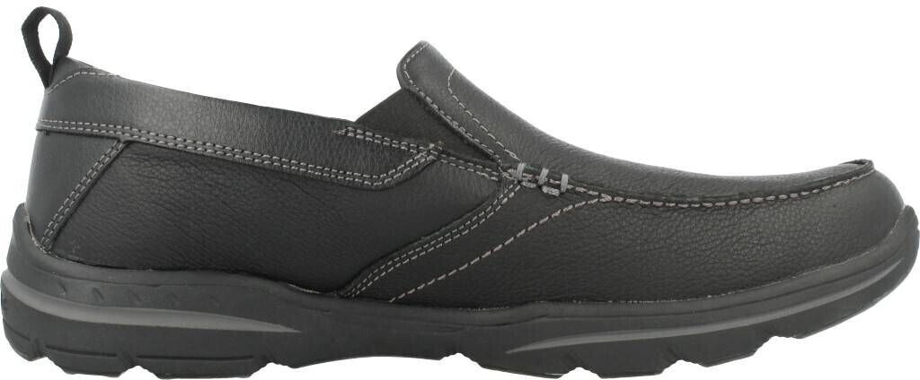 Skechers relaxed fit negro discount
