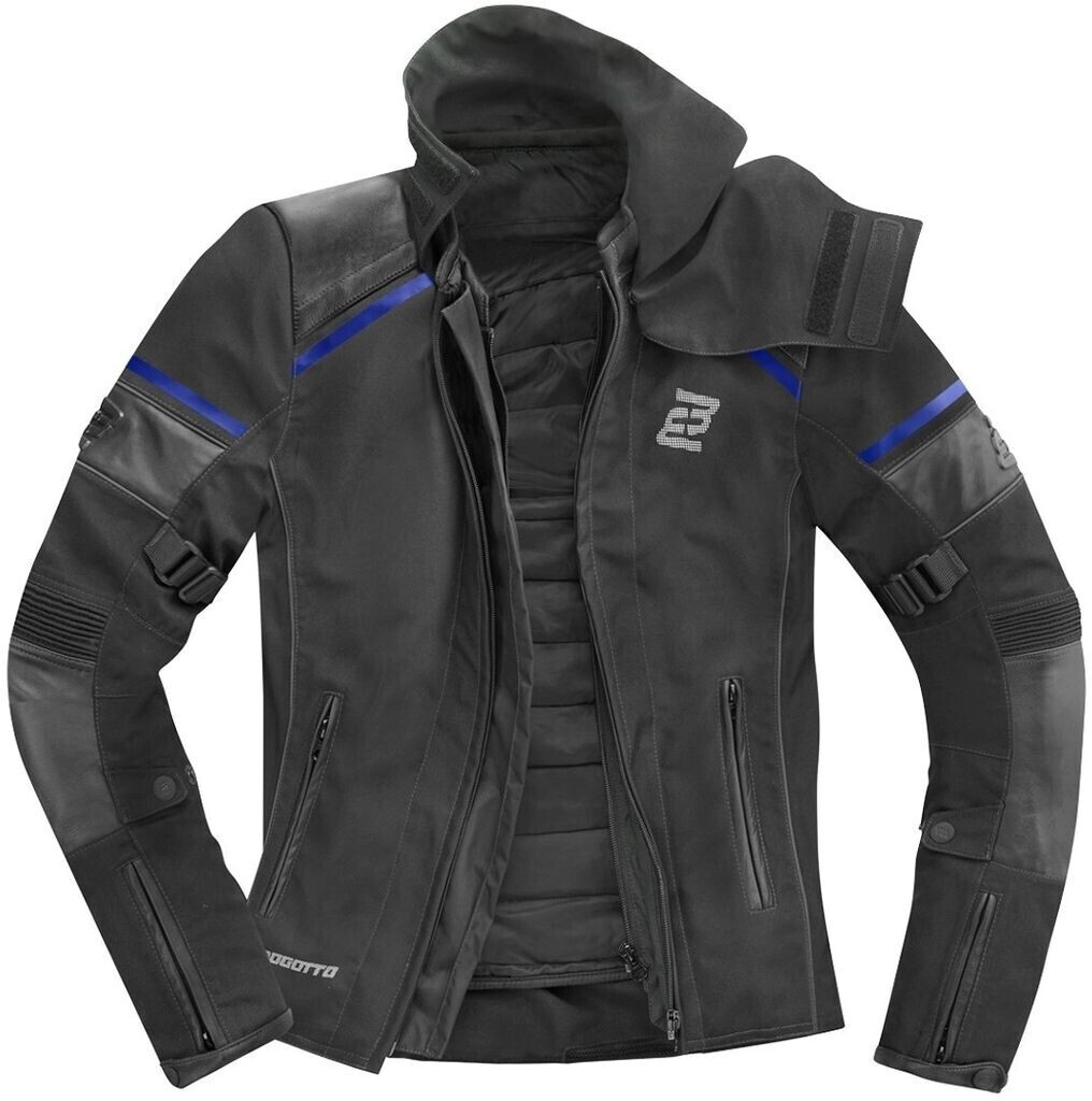 Photos - Motorcycle Clothing Bogotto Motowear Bogotto Blizzard-X Jacket black/blue