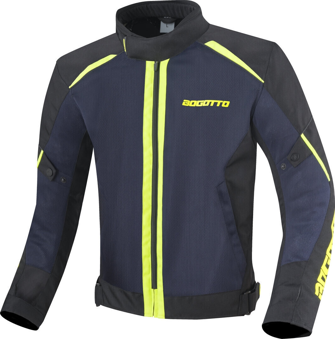 Bogotto Blaze-Air Jacket black/blue/gelb
