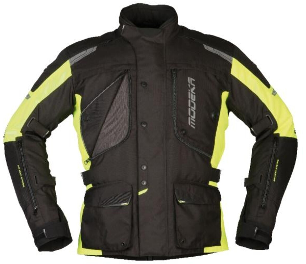 Modeka Aeris Jacket black/gelb