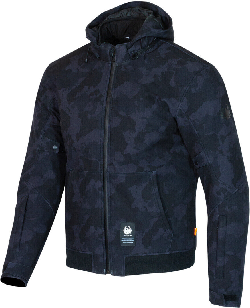 Merlin Torque D3O WP Zip Hoodie black/colored