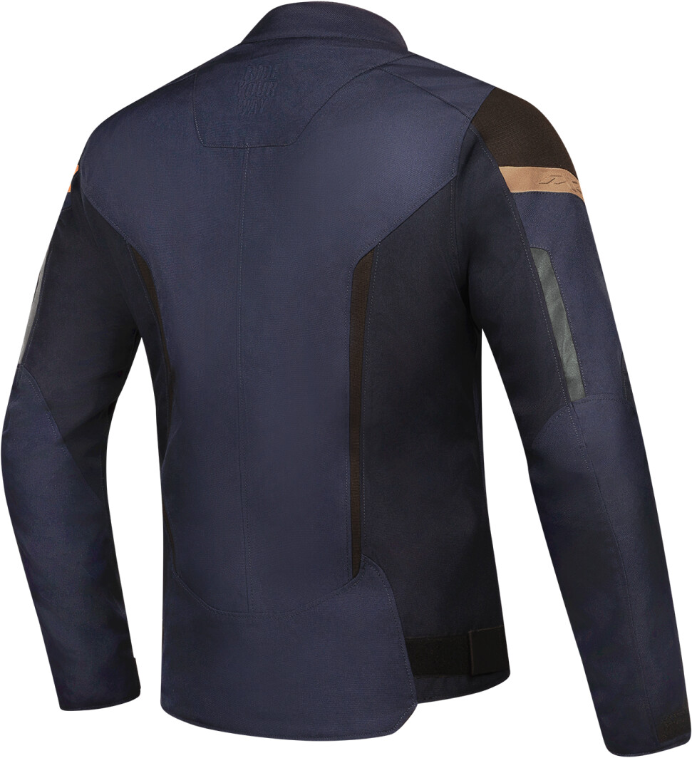 IXON Striker Retro Jacket black/blue/brown