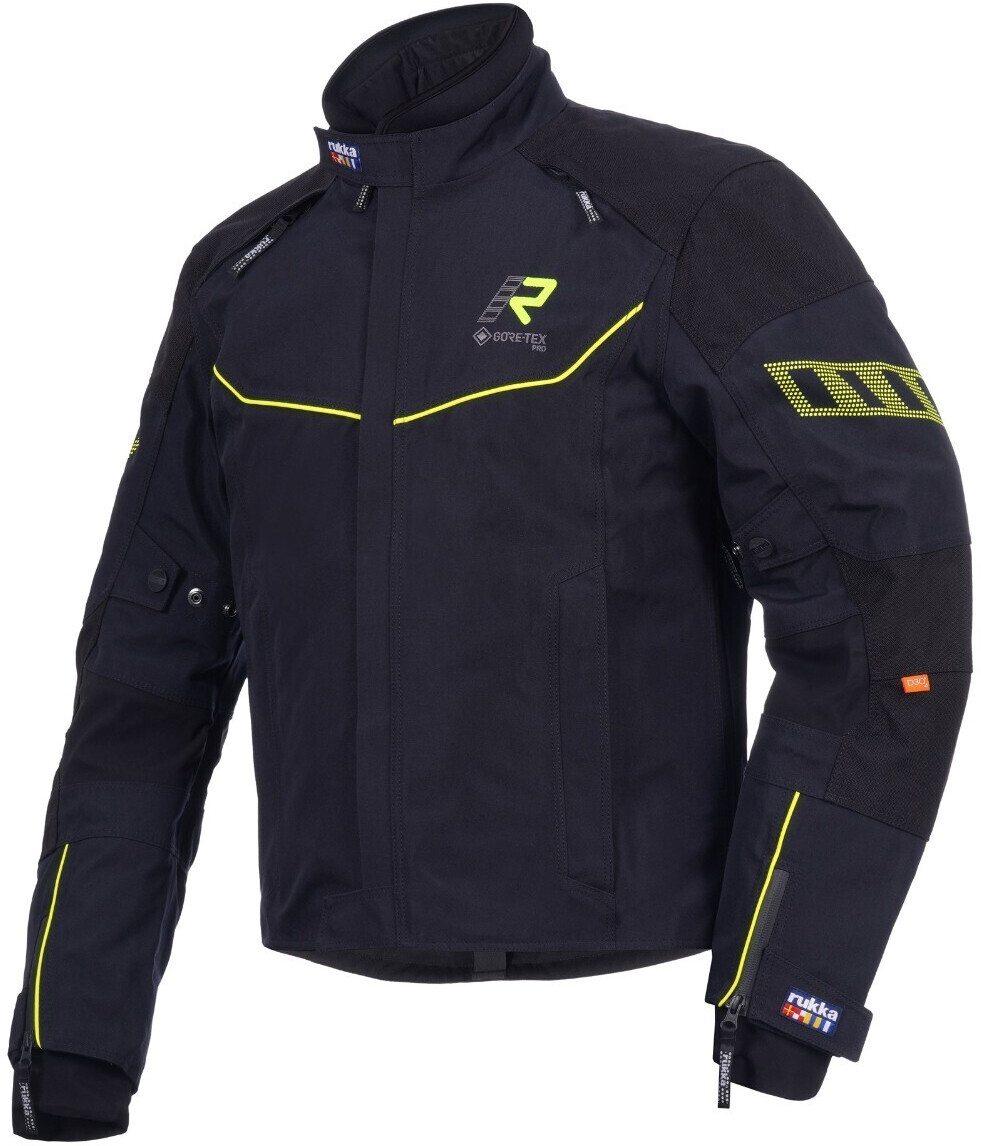Rukka Armagate Jacket black/gelb
