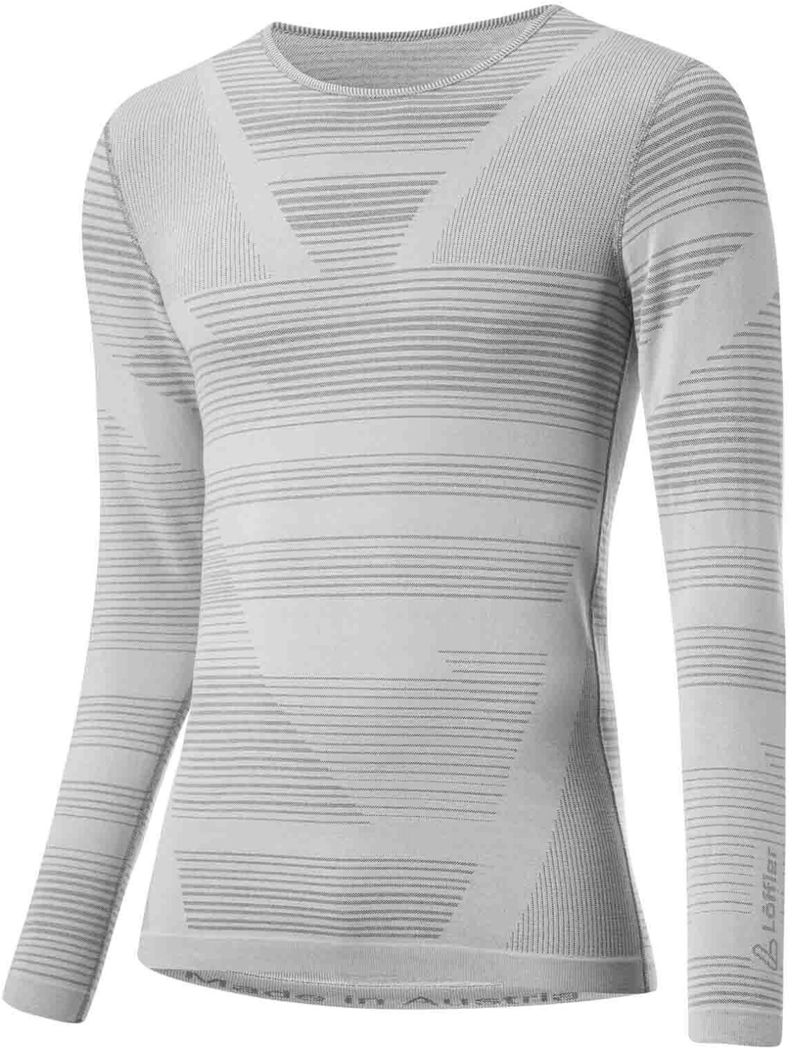Löffler M Shirt L/S Transtex Retr'X grey melange