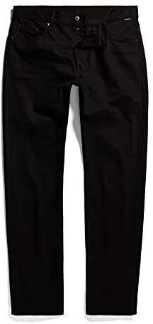 G-Star Triple A Regular Straight Fit Jeans (D19161) pitch black