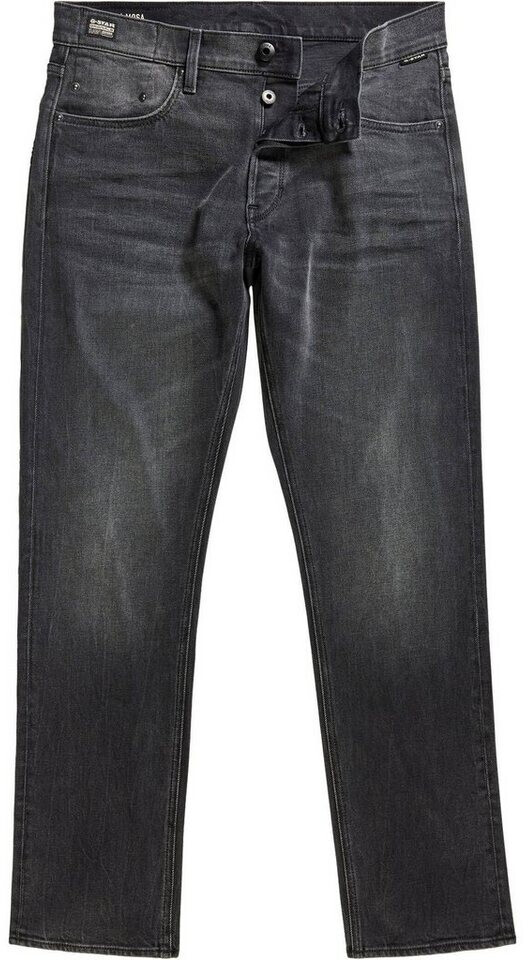 G-Star Mosa Straight Fit Jeans (D23692-B479) worn in black