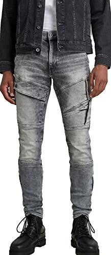 G-Star Airblaze 3D Skinny Fit Jeans faded seal grey
