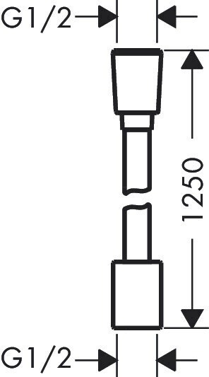 Hansgrohe Designflex 125 cm (28220000)