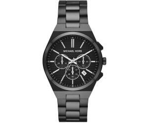 Michael kors black chronograph watch on sale