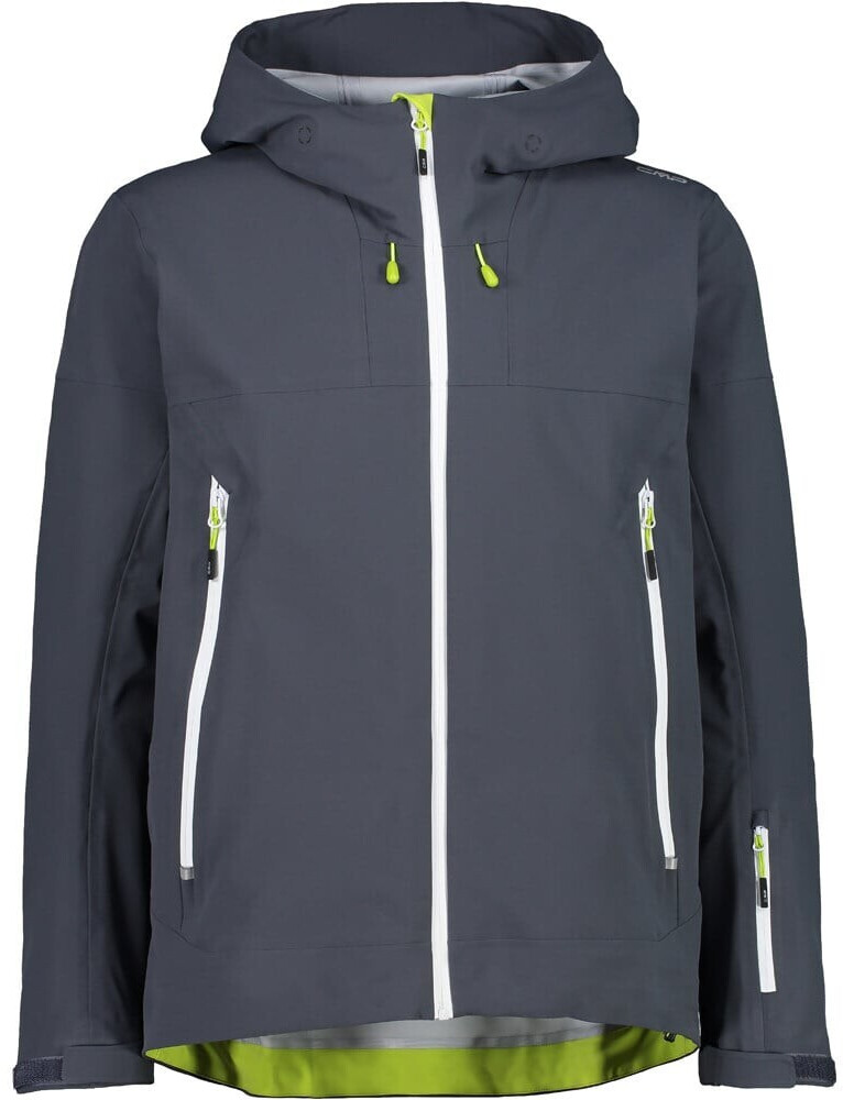 CMP Man Jacket Fix Hood (31Z2187) titanio